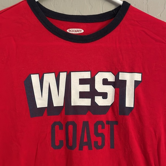 Old Navy West Coast Ringer T-shirt - Picture 2 of 4